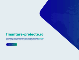 finantare-proiecte.ro screenshot