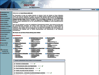 finanz-sektor.de screenshot