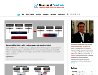finanzasalcuadrado.com screenshot