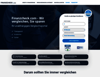 finanzcheck.com screenshot