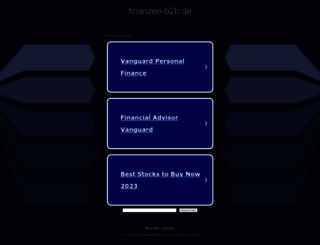 finanzen-b2b.de screenshot