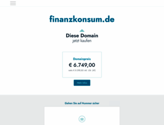 finanzkonsum.de screenshot