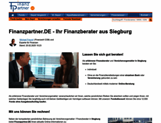 finanzpartner.de screenshot