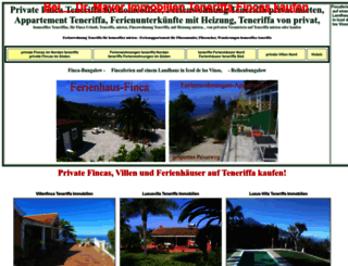 finca-teneriffa.com screenshot
