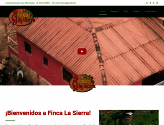 fincalasierra.com screenshot