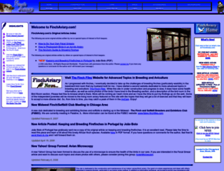 finchaviary.com screenshot