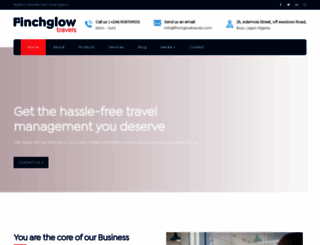 finchglowtravels.com screenshot