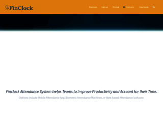 finclock.com screenshot