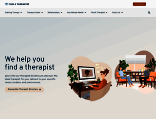 find-a-therapist.com screenshot
