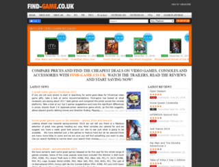 find-game.co.uk screenshot
