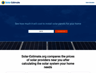 find-solar.org screenshot