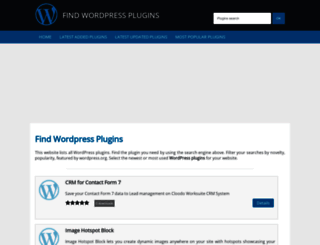 find-wordpress-plugins.com screenshot