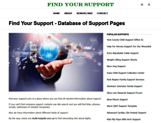 find-your-support.com screenshot