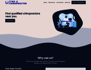 findachiropractor.co.uk screenshot