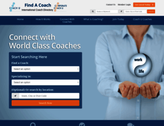 findacoach.com screenshot