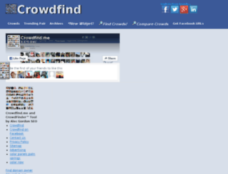 findacrowd.com screenshot