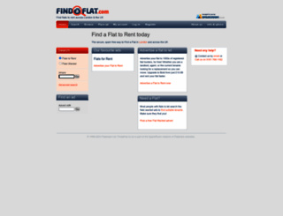 findaflat.co.uk screenshot