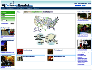 findbedandbreakfast.com screenshot