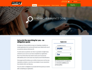 findcar.finance screenshot