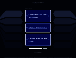 findcase.com screenshot