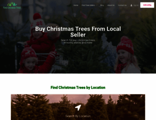 findchristmastrees.com screenshot