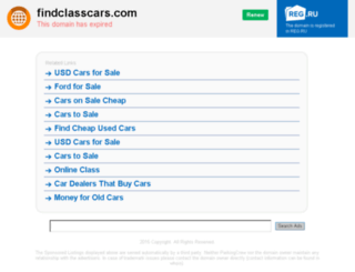 findclascars.com screenshot