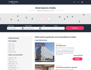 finddublinhotels.com screenshot