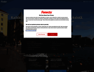 finder.fonecta.com screenshot