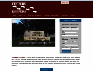 finderskeepersbcs.com screenshot
