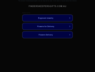 finderskeepersgifts.com.au screenshot