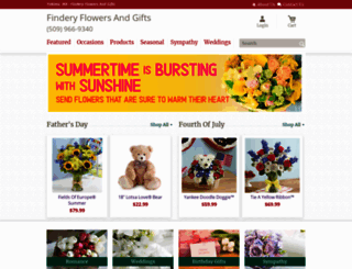 finderyflowersandgifts.com screenshot