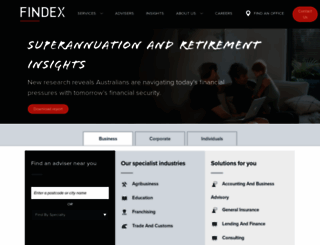 findex.com.au screenshot