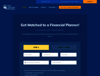 findfinancialplanners.com.au screenshot