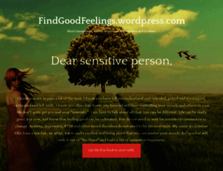 findgoodfeelings.wordpress.com screenshot