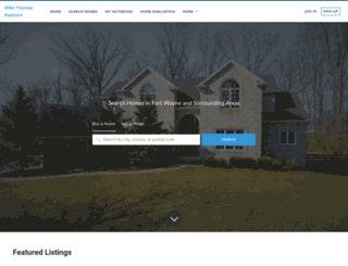 findhomesinfortwayne.com screenshot