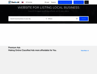 findinall.com screenshot