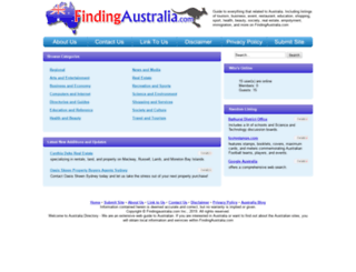 findingaustralia.com screenshot