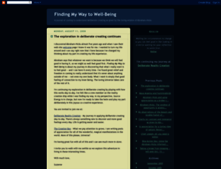 findingmywaytowellbeing.blogspot.co.uk screenshot