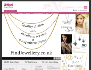 findjewellery.co.uk screenshot