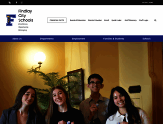 findlaycityschools.org screenshot