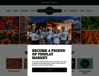 findlaymarket.org screenshot