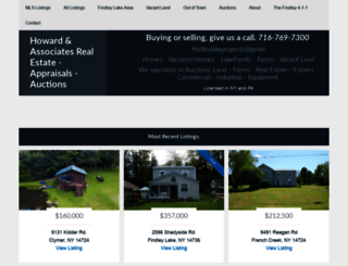 findleylake-property.com screenshot