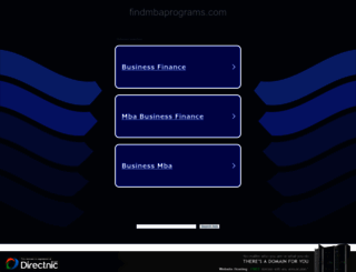 findmbaprograms.com screenshot