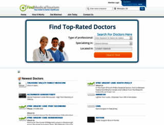 findmedicaltourism.com screenshot