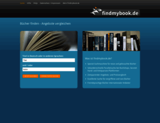 findmybook.de screenshot
