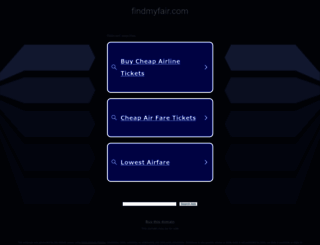 findmyfair.com screenshot