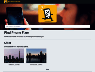 findphonefixer.com screenshot