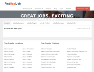 findrealjob.uk screenshot