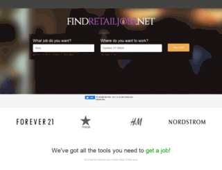 findretailjobs.net screenshot