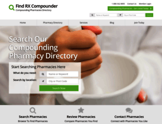 findrxcompounder.com screenshot